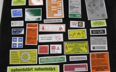 Carrosserie sticker set